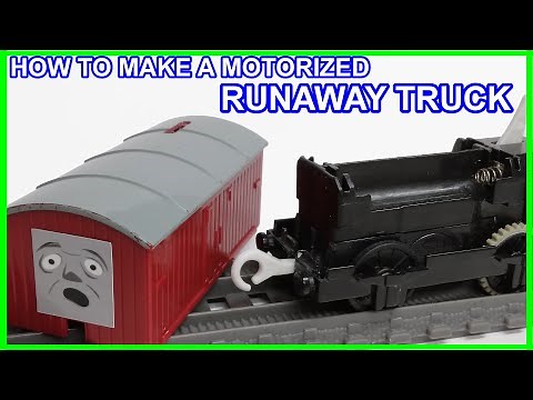 How to make a Trackmaster motorized runaway Troublesome truck custom