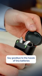 Say goodbye to the hassle of tiny batteries! With hear.com's Horizon IX hearing aids, you can enjoy the perfect sounds of life for up to 28 hours! 🔋 No more interruptions to your schedule—portable, slim charging cases keep you on the go, so you can live life without limits. ✨🦻 Experience the beauty of perfect hearing and the excitement of total control with hear.com. #hearingaid #hearingloss #hearingaids #hearing #audiology #hearingcare #hearingtest #hearinghealth #audiologist #ear #hearwellli