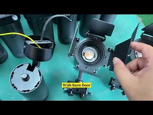 3 Wire Focus Track Light Knob Dimming 10 60° Zoomable T079