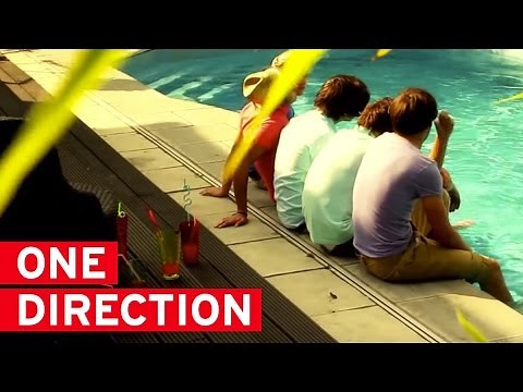 One Direction splashing around behind the scenes on exclusive heat shoot
