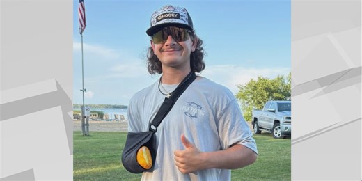 ‘He is so full of life’: 19-year-old navigating new normal after losing hand in tragic firework accident