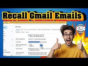 How To Call Back Mail In Gmail | Undo Send Feature (2025)