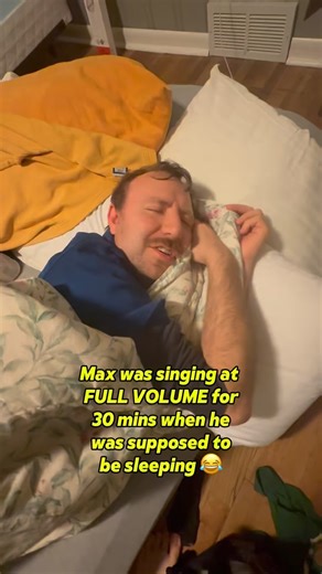 Max & Jake Tilk on Instagram: "Caught Max singing at full volume for 30 minutes when he was supposed to be sleeping! This is a great example of Max right before bed on most nights! Keep in mind, his mattress is on the floor because of his epilepsy/seizures for his safety. ❤️"