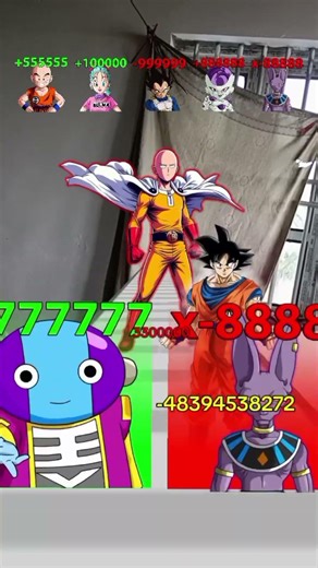 fun challenge game💪 Goku vs satama p193 #shorts #games #LQD