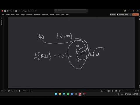Laplace transform