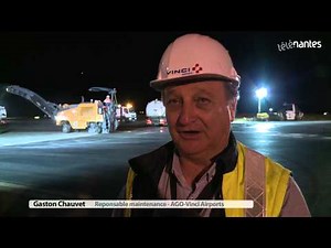 Airport: Nantes-Atlantique runway under renovation