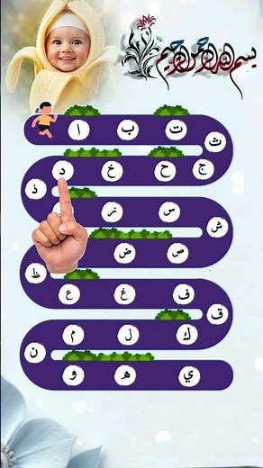 Arabic Alphabets | Learn Arabic Letters for Beginners 📚✨ #recitation #alifbaataa #1millionviews #fyp
