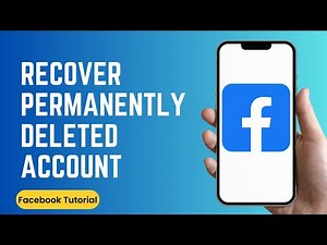 How to Recover Permanently Deleted Facebook Account