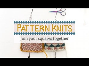 Joining your knitted squares