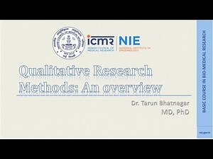 09 Qualitative research methods