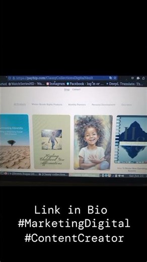 This is what my Payhip Store looks like