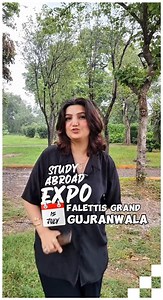 🎓 Join the Biggest Abroad Expo – Explore 50 Destinations in One Place!! 🌍 📍 Venue: Faletti's Grand (Rachna Pearl), Gujranwala. 📅 Date: 15th July 2025. (Tuesday) ⏰ Time: 12 PM - 7 PM Ready to turn your international study dreams into reality? The Times Consultant Study Abroad Expo is the perfect opportunity to explore 50 top study destinations including the UK, USA, Canada, Australia, Europe & more – all under one roof! ✨ Why Attend? 📚 Explore 1000 programs & universities 💸 Discover scholar