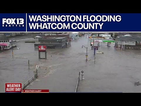 Flooding impacts in Whatcom County, WA
