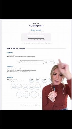 How to measure your ring size at home