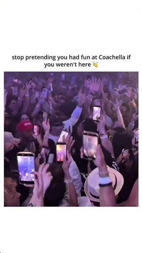 stop pretending you had fun at Coachella if you weren't here 👏 #whomadewho #coachella