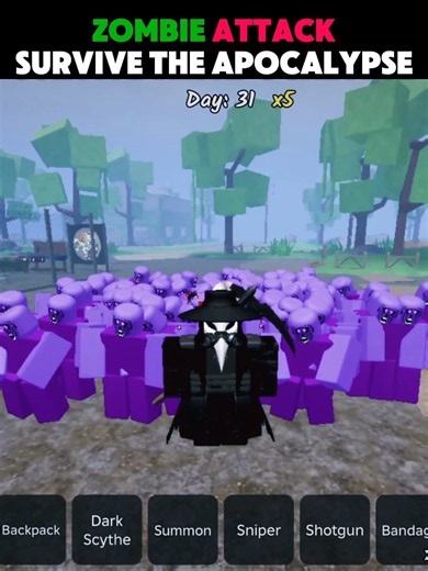 100 zombie 💀 | #roblox #zombie #necromancer #survivetheapocalypse