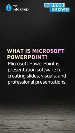 What is Microsoft PowerPoint? #asmr #shorts