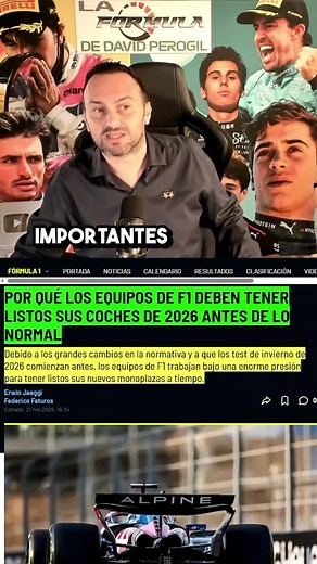 https://youtu.be/W3tGZzPcQXw ⚠️Cadillac F1 Team se adelanta a los otros 10 equipos hasta 3 meses en planificación, Sergio Perez "El castigador" mexicano, se acerca con fuerza y buenas sensaciones a su nueva etapa en la F1 y como recuerda Steiner "ya ganó carreras cuando Verstappen estaba ahí". #sergioperez #f1 #castigador #cadillac #potencial #formula1 #pasion #checoperez #elcastigador | La Formula de David Perogil