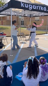Mrs. Ortiz brought the power to Career on Wheels at Nye Elementary! 🚗💨💥 Watch her crush this board and show students the strength, confidence, and discipline Taekwondo builds! 🥋🔥 #KuGarTKD #BreakingLimits #CareerOnWheels #StrongerEveryDay | KuGar TaeKwonDo