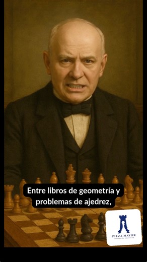 Adolf Anderssen ⚡♟️ — El Padre del Ajedrez Moderno😲 Adolf Anderssen 🤫♟️ — El Padre del Ajedrez Moderno🥹 #AjedrezEducativo #ChessChallenge #ajedrez #chess #chessgame | PIEZA MAYOR