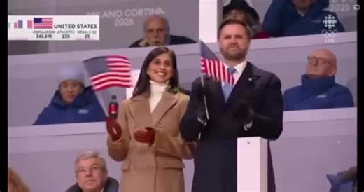 JD Vance Booed at 2026 Winter Olympics Ceremony
