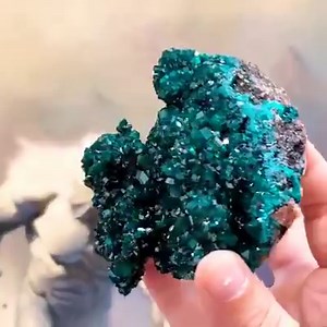 70K views · 5.9K reactions | Beautiful Dioptase on Dolomite !!! Location: Tsuemb,Namibia Geology Love <3 credits: Rock Currier Collection | Geology Love | Facebook