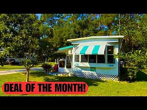 Tour This UNDER $18,000 Home With SUPER LOW LOT RENT!