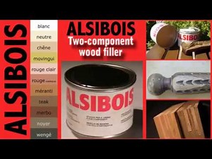 Présentation mastic à bois - ALSIBOIS
