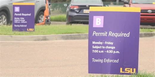 LSU runs out of on-campus parking passes for commuters, leaving some students frustrated