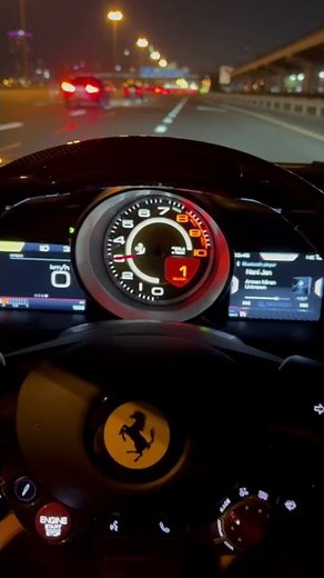 Ferrari F8 Tributo launch control 0-100