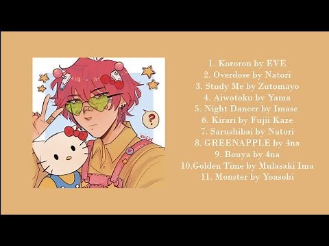 Upbeat Japanese songs to play in the background (: