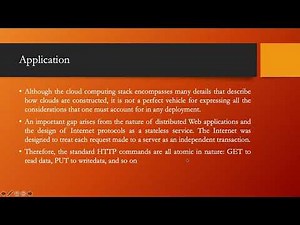 Cloud Computing Stack | Communication Protocols | Part - 5 | Lecture - 14