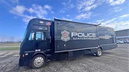 Mansfield Police Department shows off new mobile command unit