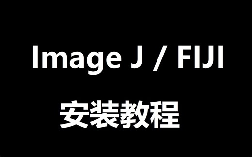 imageJ FIJI 灰度分析 安装包下载安装教程,三分钟教你