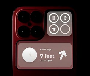 This iPhone 14 concept puts a screen on the back for displaying battery life and more