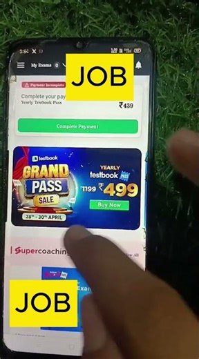 💥 Testbook Pass Pro Coupon Code 2025 | Use JOB for BIG Discount 🔥 #Shorts