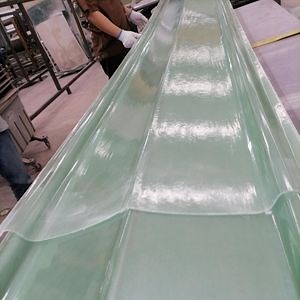 [Hot Item] 2.3mm Fiberglass Reinforced Plastic Transparent GRP Fiberglass Fiber Roofing Sheet for Roof