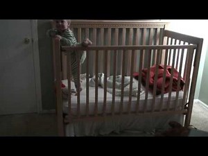 Baby Escapes Crib