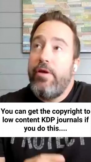 Here’s how to copyright low content KDP journals… | Evan Sauer Legal