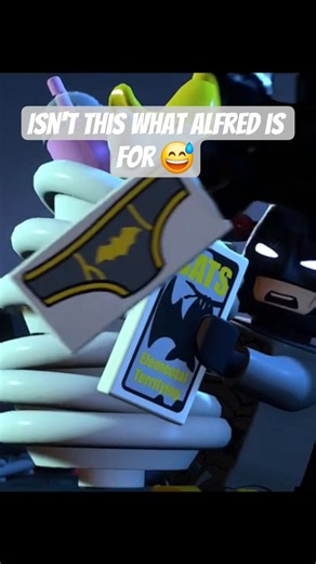 Isn't This What Alfred is For? #dccomics #lego #batman
