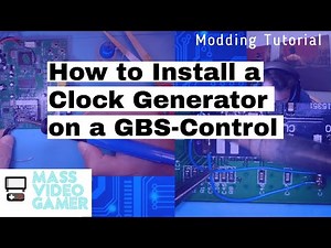 How to install the Clock Generator on the GBS-8200