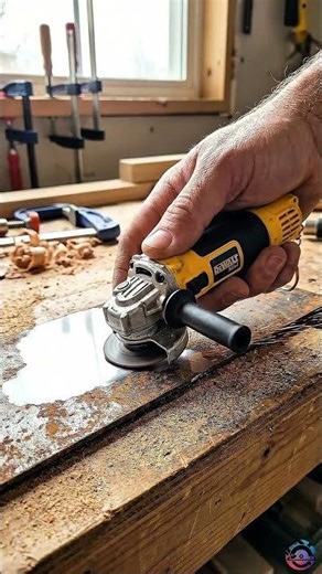 Oddly Satisfying Rust Removal with a Mini Grinder 🤤