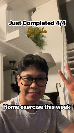 Just completed my weekly exercise💪💪💪 #homeexercise #exercise #homeworkout | Fit BewithYou