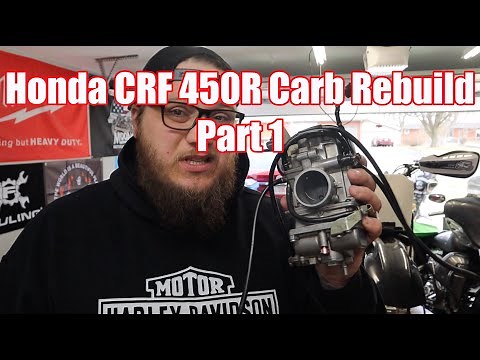Honda CRF Carburetor Rebuild Part 1: Disassembly
