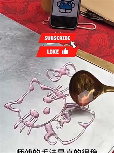 DIY Permen Gula Hello kitty. #kuromi #miniature #feedshorts #short #funkopop #funko #sanrio #diy