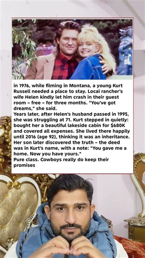 Kurt Russell Secretly Bought a Widow a $680K Home – Her Note Will Break You