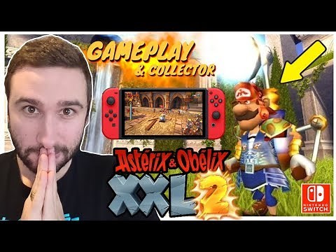 Asterix & Obelix XXL2 sur Nintendo Switch | Gameplay & Collector [ Guest Mario Sunshine ]
