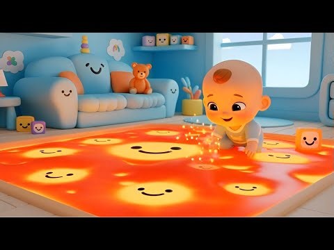 The Floor Is Lava! 🌋 Fun Cartoon Game Song for Kids | Jump, Run & Laugh