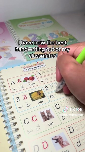 Improve your handwriting with with copybook #tracingbook #handwritingforkids #kidslearning #writingpractice #earlylearning
