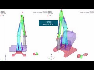 Rock Breakage by Hydraulic Hammer Using EDEM and MBD Co-Simulation: Simulation Results